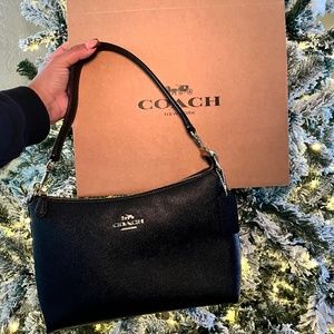 Black coach purse